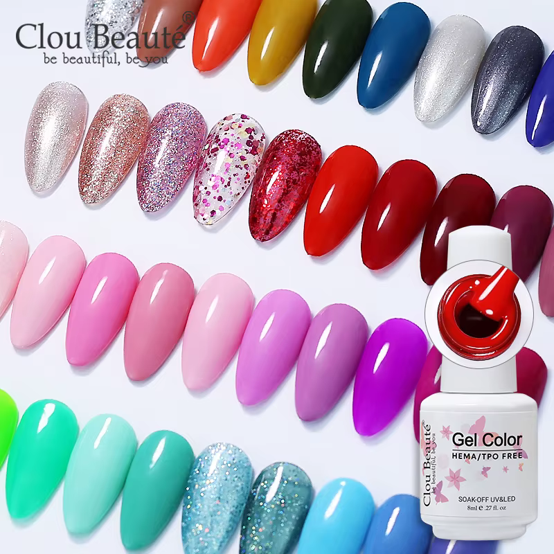 Clou Beaute 8ml Gel vernis à ongles
