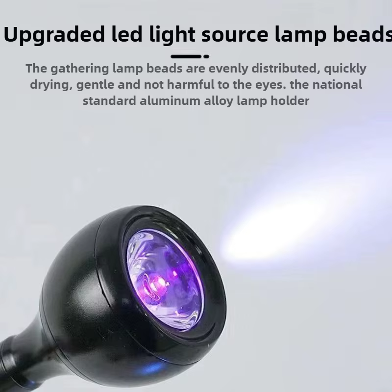 5w pied-pédale interrupteur lampe à ongles Construction spécial LED petite