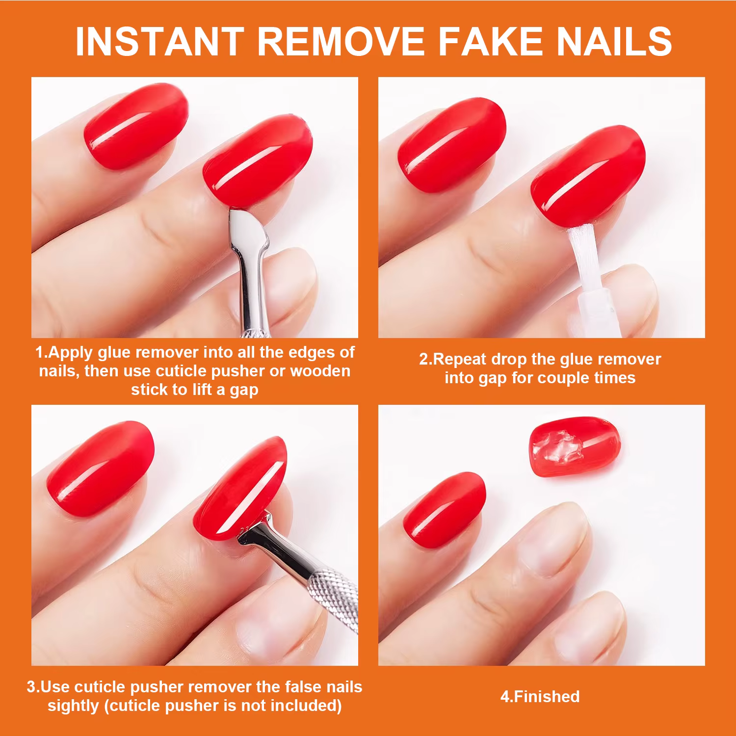 Colle débrouilleur pour enlever les faux ongles