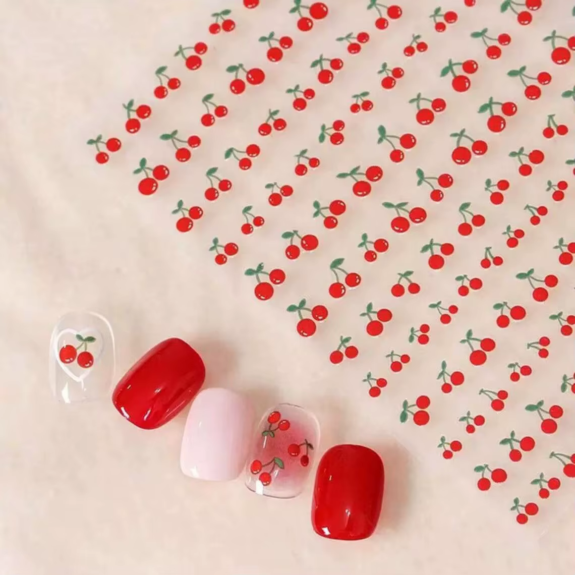 Autocollants 3D N64.Art pour ongles