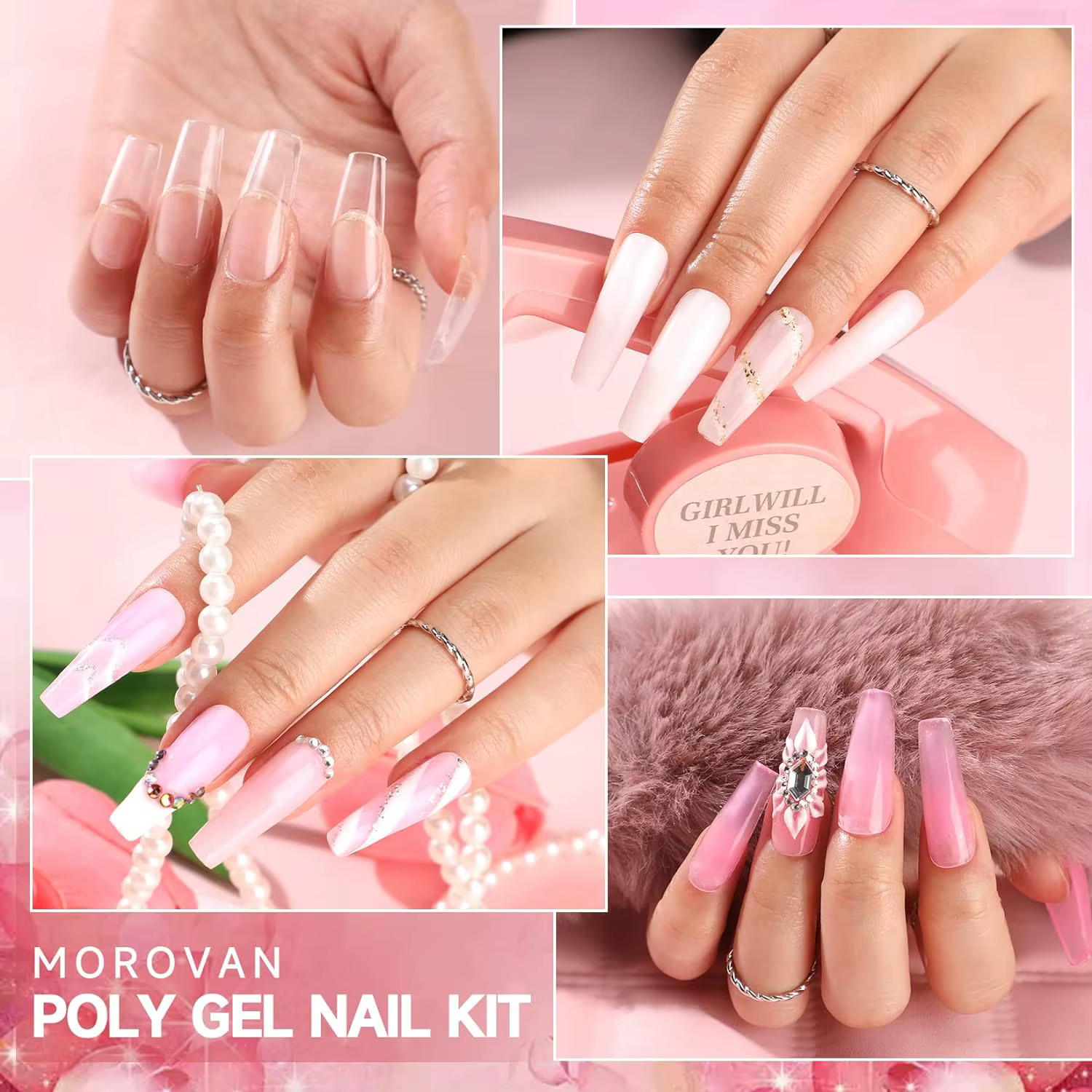 Gel d'extension d'ongles pour débutants