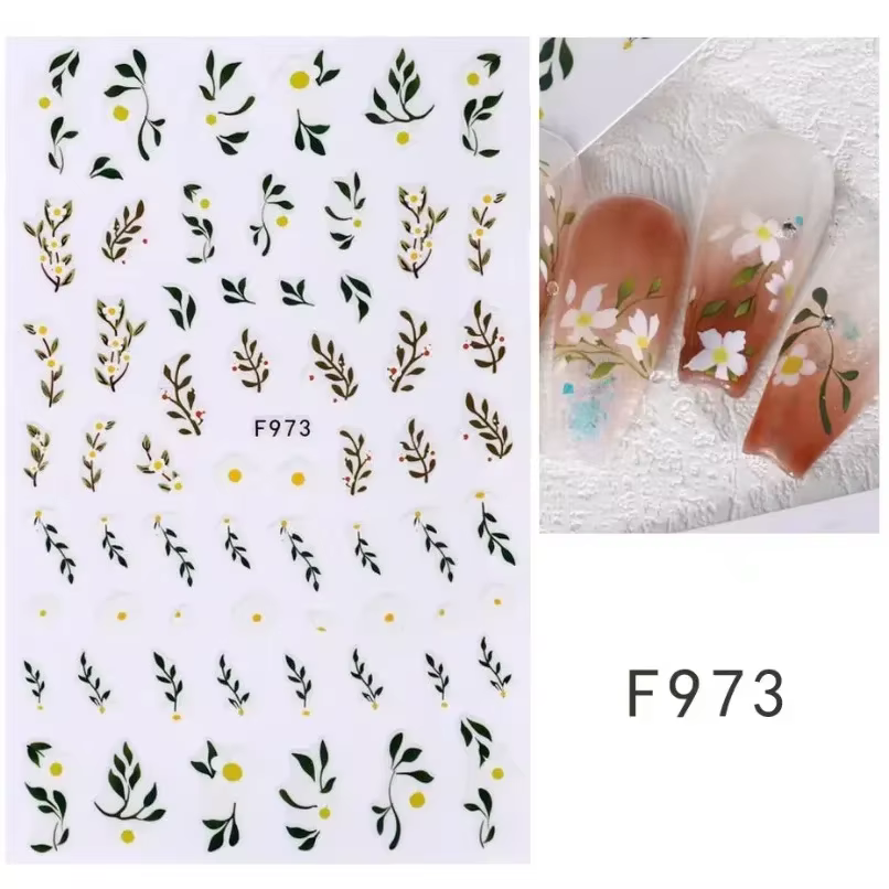 Autocollants 3d pour Nail Art