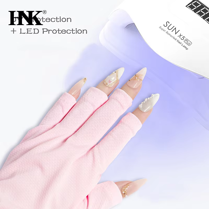 Gants de protection UV pour nail art