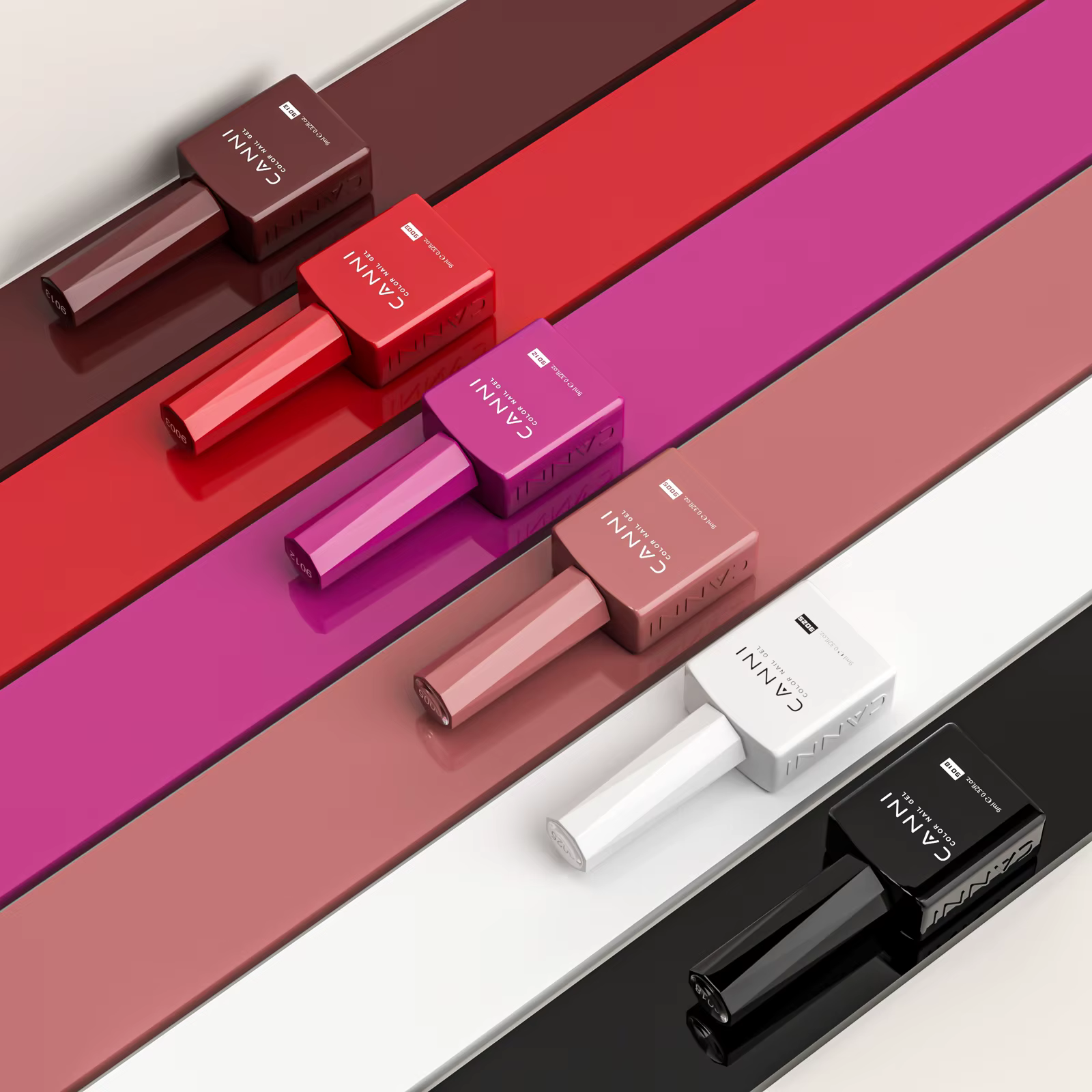 9ml CANNI HEMA/TPO gratuit couleur rose nu vernis à ongles couverture complète Semi Permanent longue tenue couche de