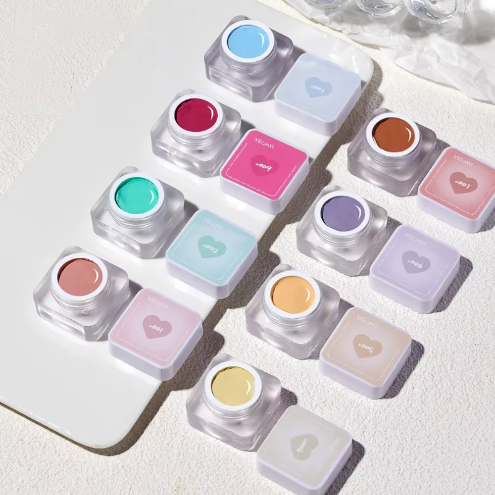 XEIJAYI 20 couleurs vernis à ongles couleur gelée en conserve solide Variable Clap Gel tremper UV Semi Permanent