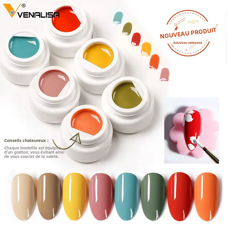 VENALISA – vernis à ongles de couleur Pure