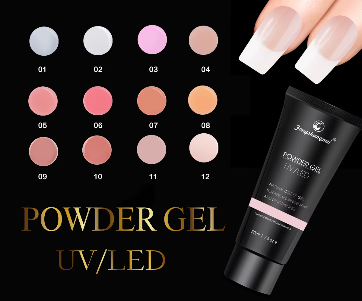 Gel pour ongles en poly : constructeur de gel transparent 30 g pour renforcement d'apparence naturelle