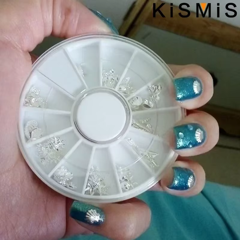 Mode Nail Art océan thème 3D décorations en métal étoile de mer coquille tortue bricolage UV ongles outils pour belles