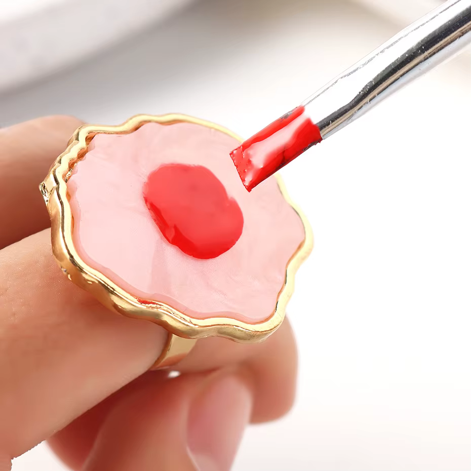 Palette de mélange pour gel nail art