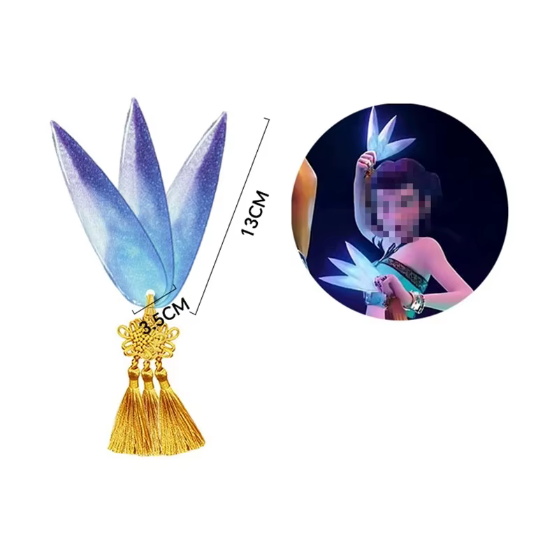Hunters de démons Kpop Zoey, armes de fléchettes de Cosplay, accessoires de jeu de rôle pour groupe de filles, idole, accessoire de Costume de carnaval d'halloween