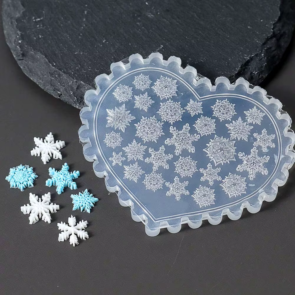 Moule à ongles en silicone pour manucure bricolage