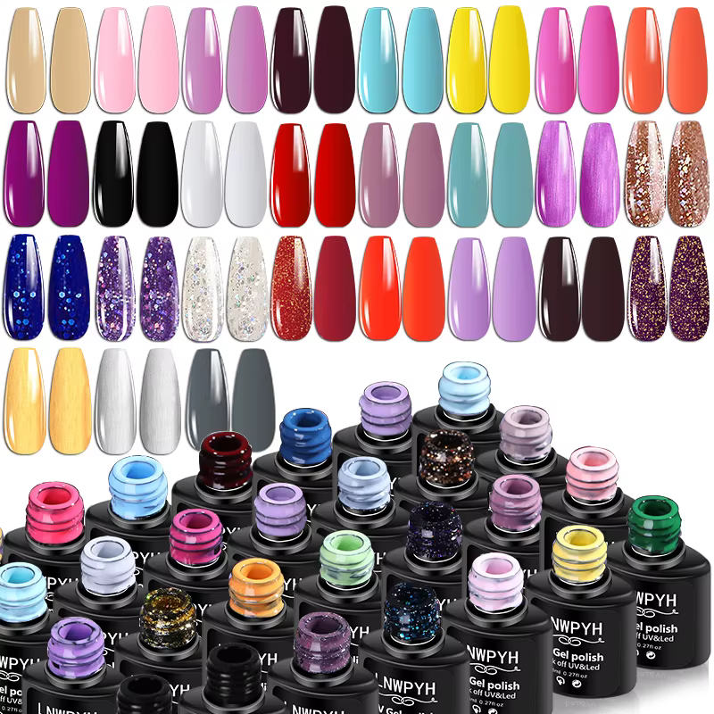 Kit de vernis à ongles Gel avec lampe