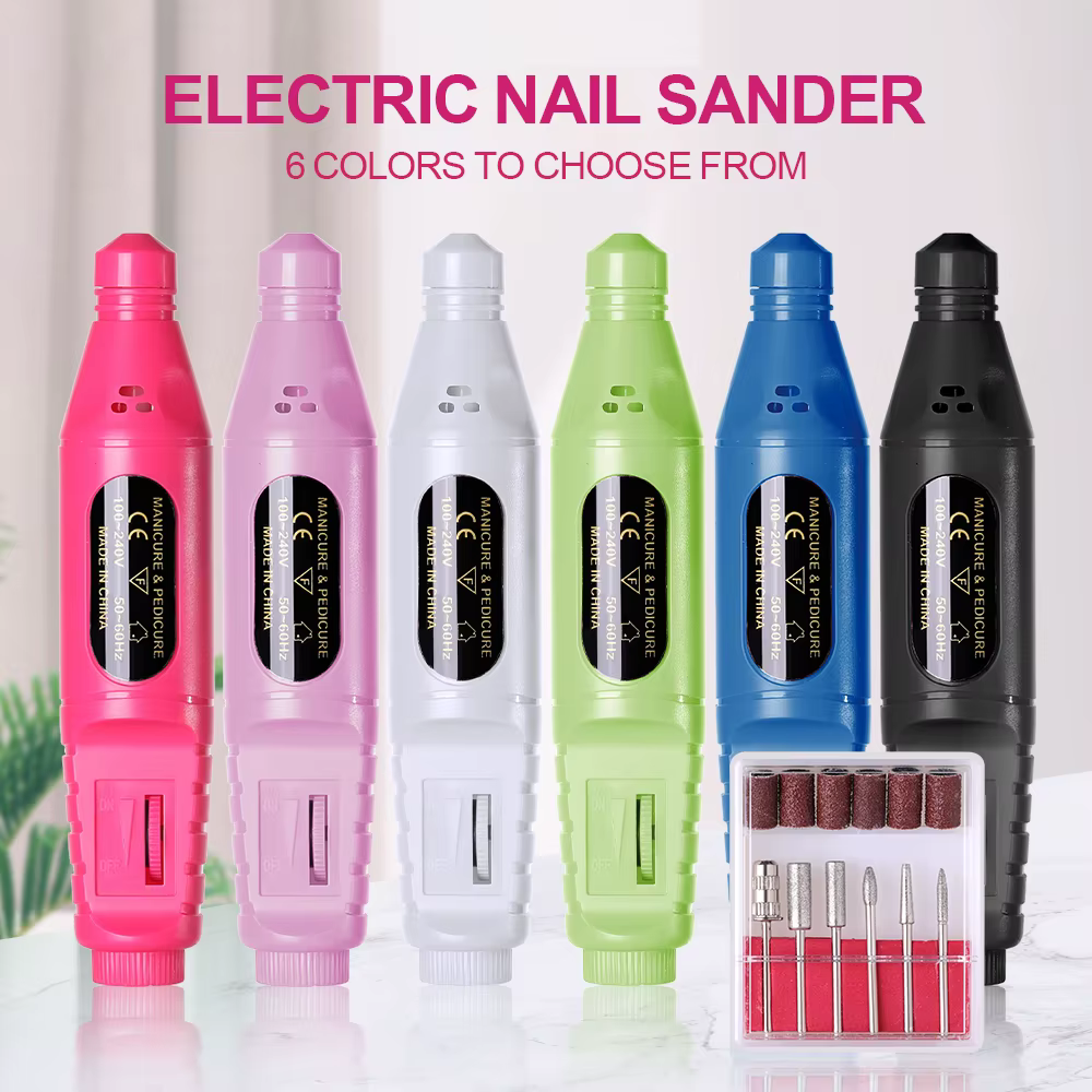 Ensemble de ponceuse à ongles électrique