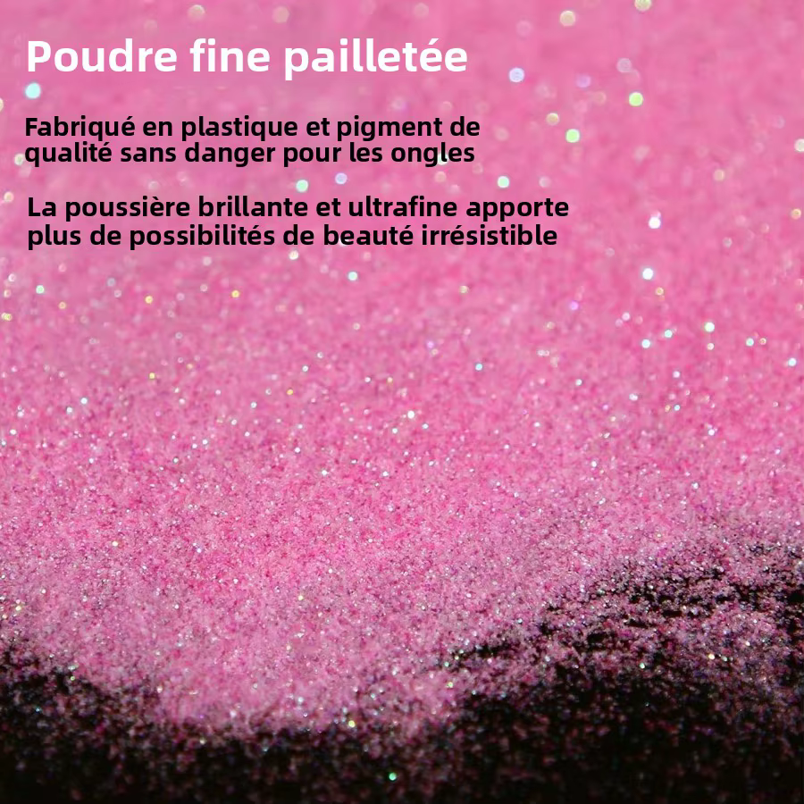 Poudre à paillettes fines en vrac