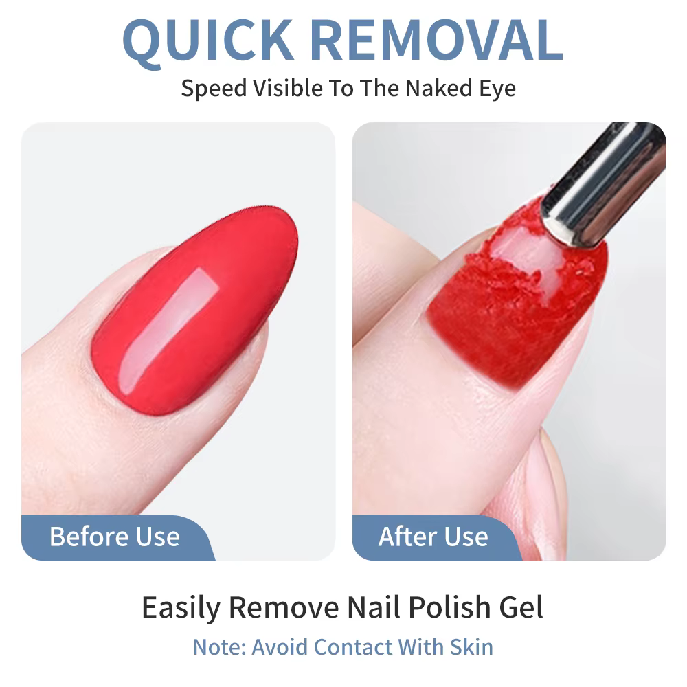 Dissolvant de vernis à ongles liquide professionnel