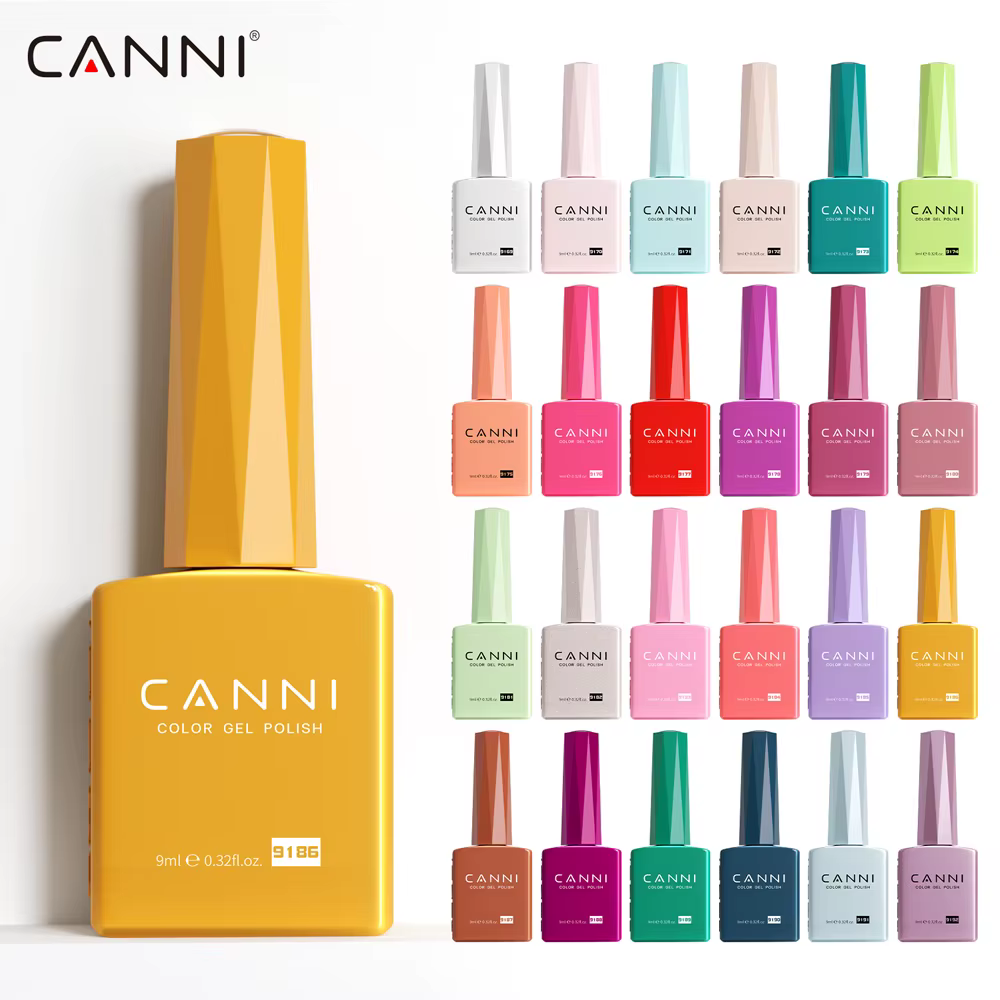 Vernis à ongles en gel CC8 CANNI 9ml SANS HEMA Couleurs estivales Soak Off UV LED Semi-permanent Texture lisse Nail Art Manucure