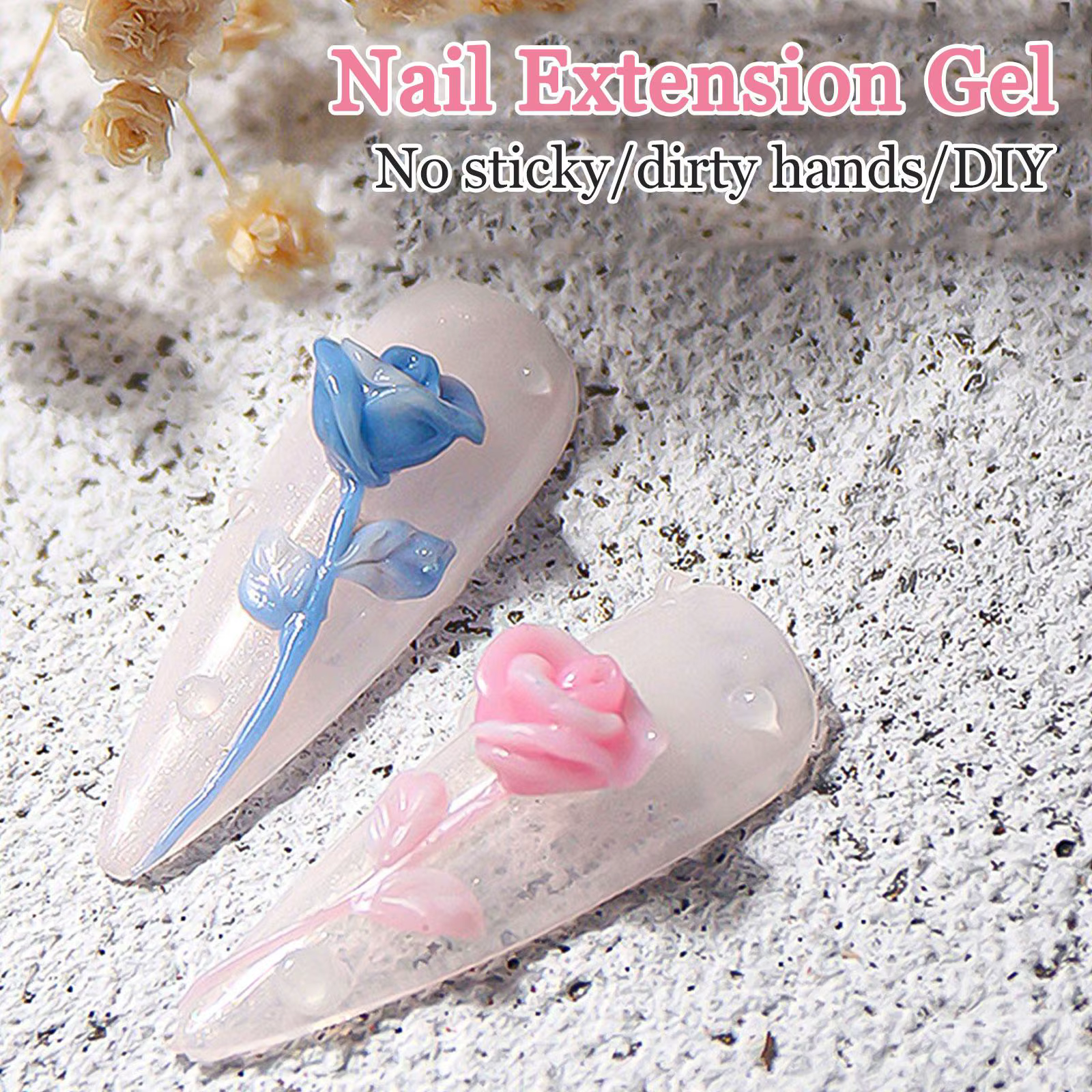 Sculpture en Gomme de Tincine à Tremper pour Ongles