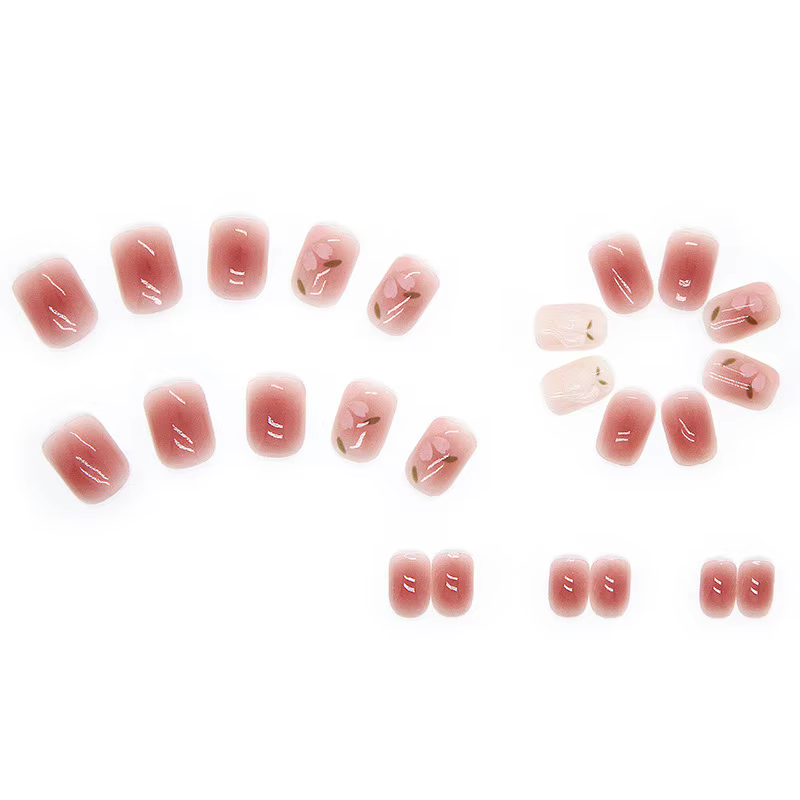 Jiashan – faux ongles longs en forme d'île