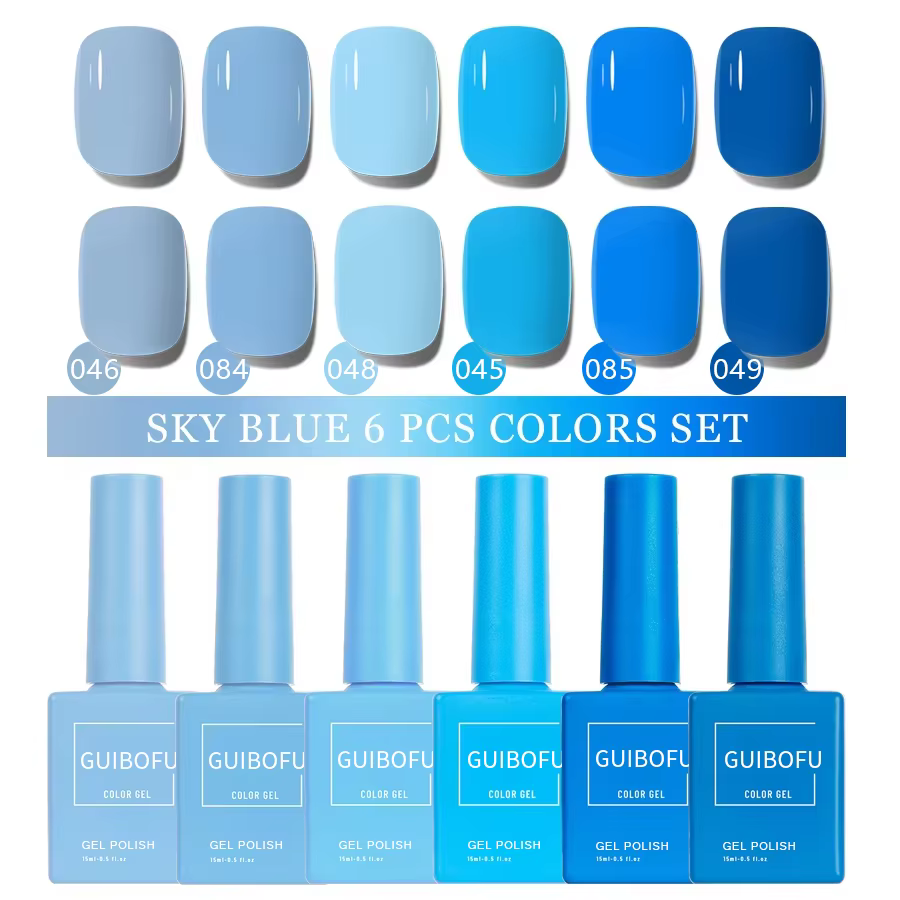 Ensemble de vernis à ongles Gel Semi-Permanent