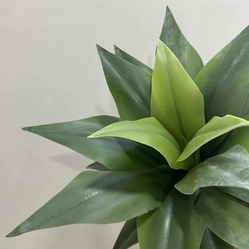 Plante artificielle en pot d'aloès et d'agave, désert Tropical, fausse succulente pour la décoration de la maison, bureau, salon, décoration verte