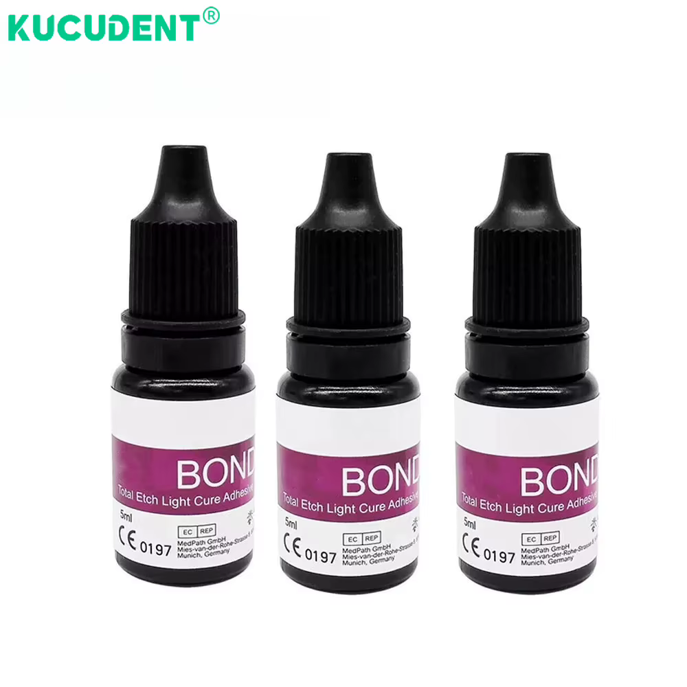 DX.BOND adhésif dentaire photopolymérisable 5ML Agent de gravure totale Gel de gravure acide colle pour dents matériau d'apprêt en résine Composite photopolymérisable