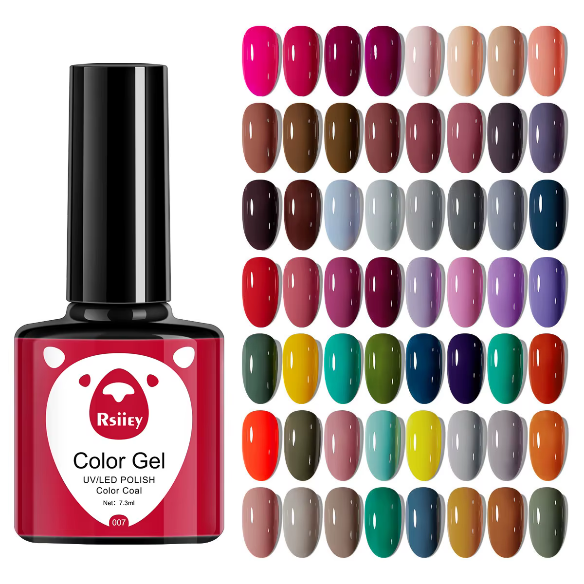 1 pièces 7.3ml vernis à ongles Gel blanc manucure française