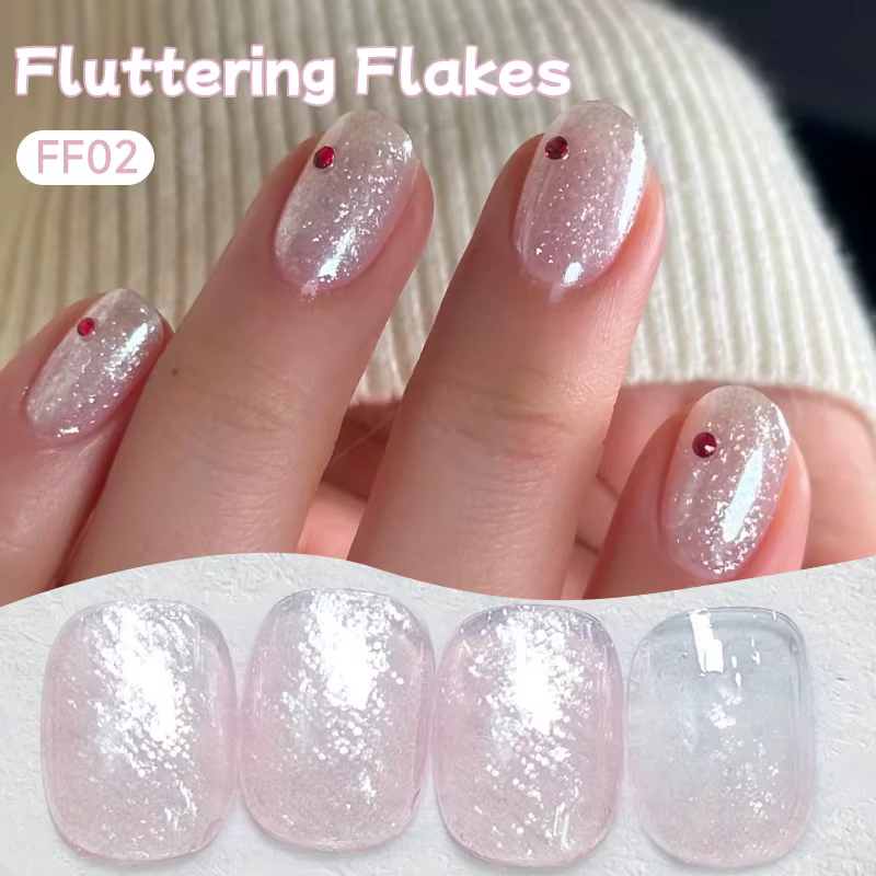 UR SUGAR 15ml Gel à ongles scintillant couleur semi-permanente