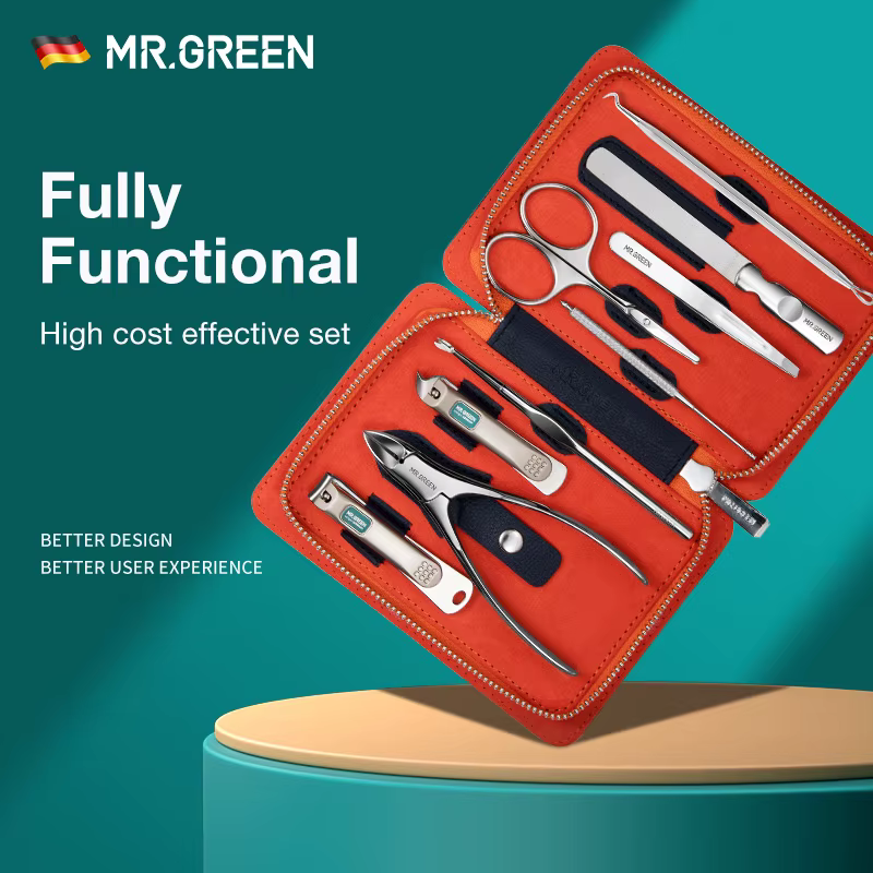 MR.GREEN – ensemble de manucure 9 en 1