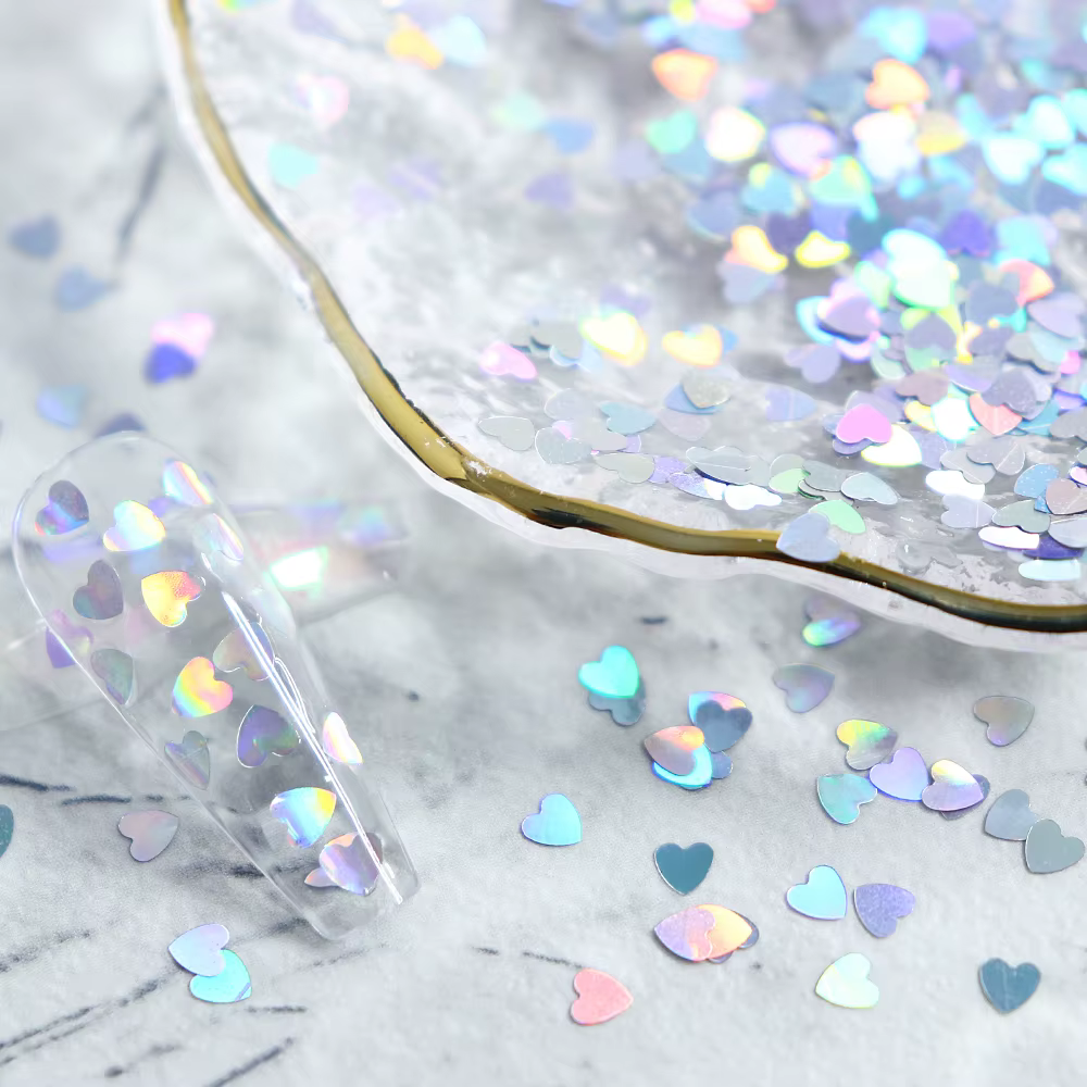 Paillettes Holographiques pour Ongles