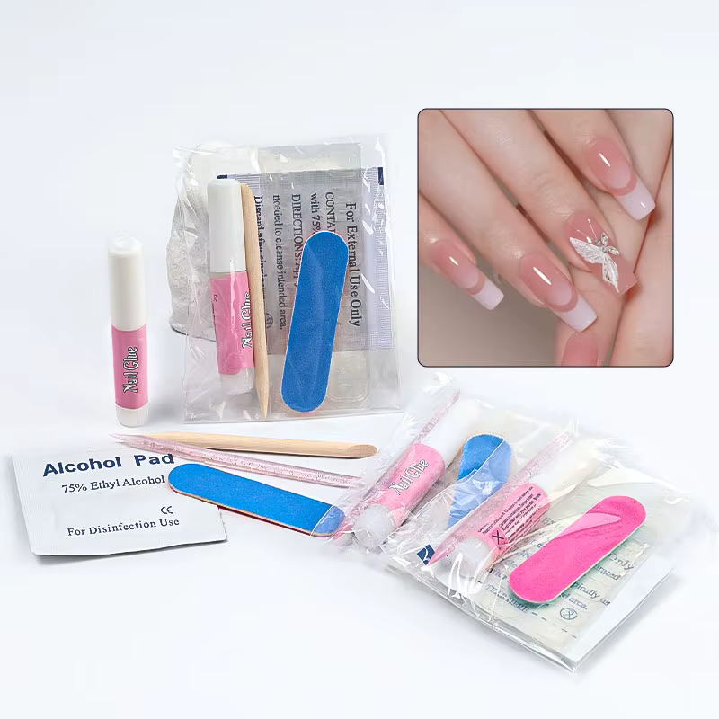 Kit d'outils pour ongles à presser 5 pièces