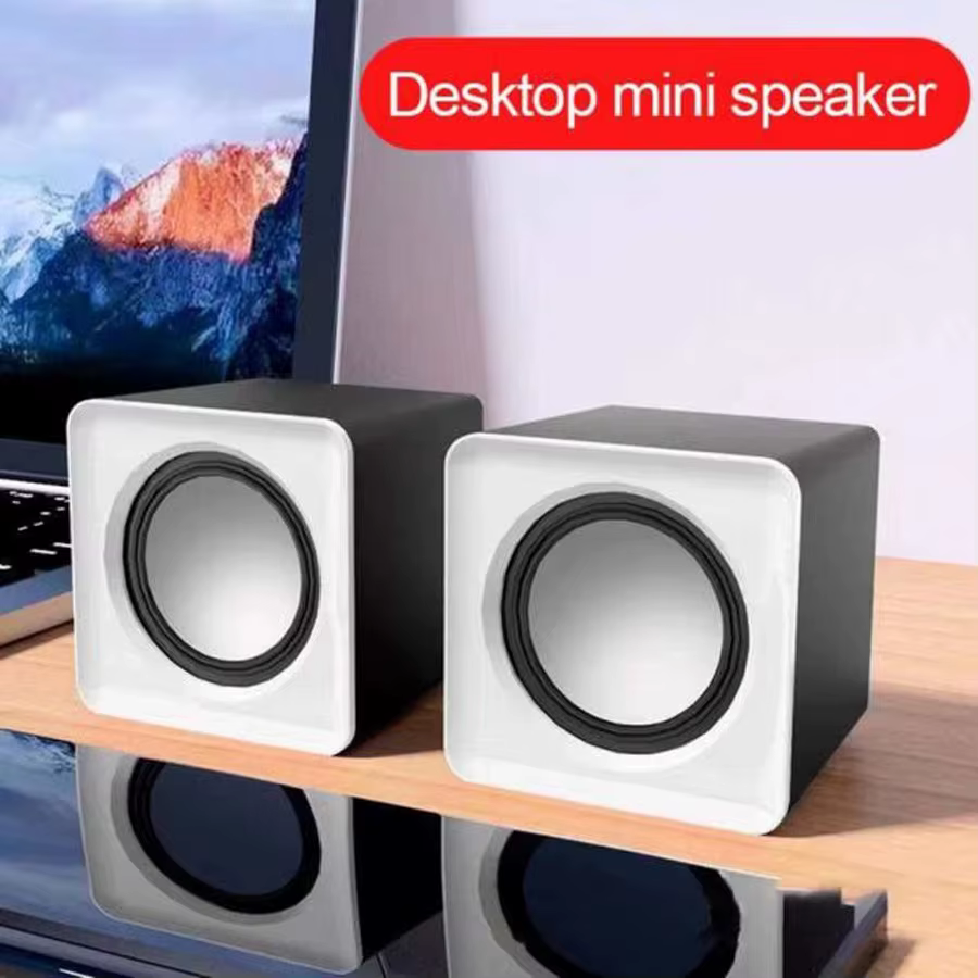 Système audio musical, mini haut-parleur pour ordinateur, PC, ordinateur portable, ordinateur de bureau, caixa de som, sound box, colonne, ensemble stéréo, bocina, acoustique