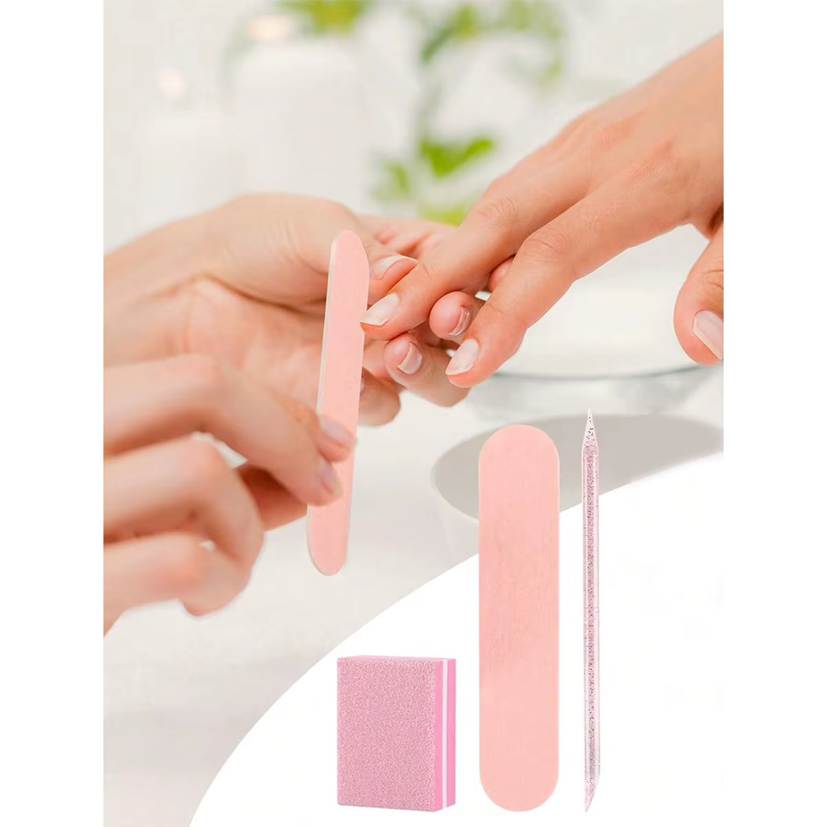 Kits de manucure, paquet individuel 3 pièces