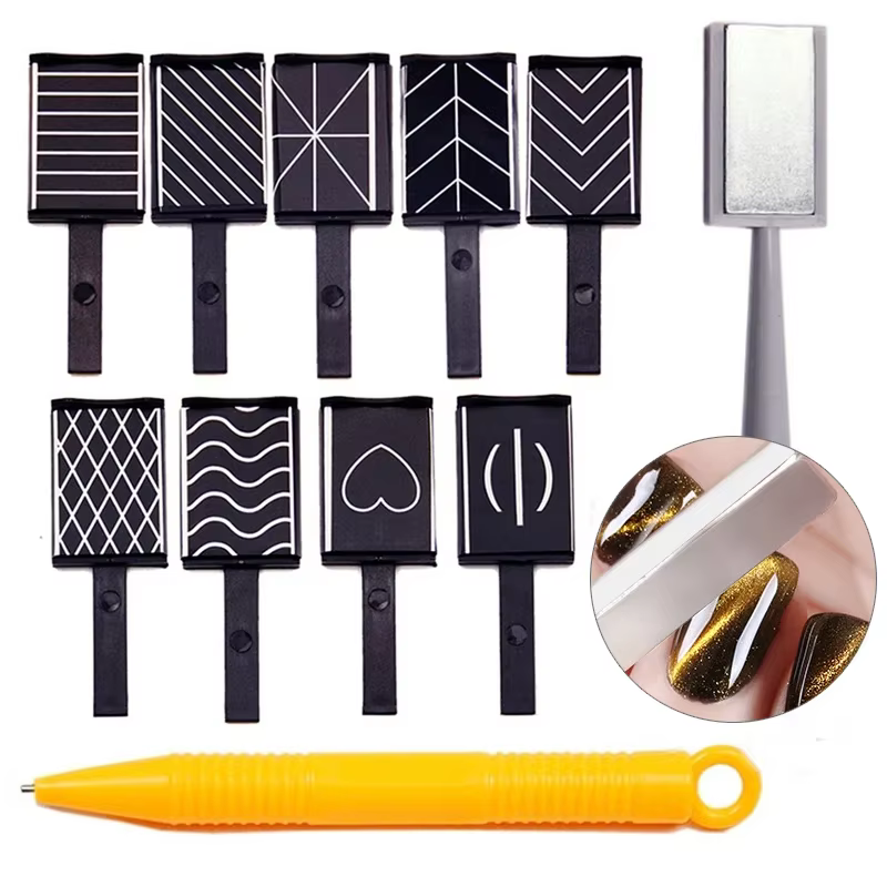 Ensemble de 11 outils d'art des ongles