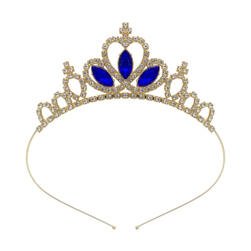 Coiffure couronne de princesse la reine des neiges pour filles, cadeau d'anniversaire, bandeau à la mode, couronne Elsa