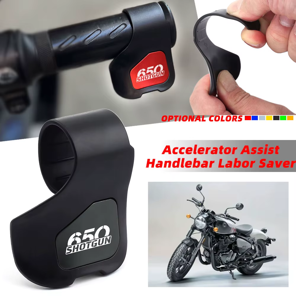 Repose-poignet pour pouce Royal Enfield SHOTGUN 650 SHOTGUN650, accessoires, économie de travail, Clip Assistant d'accélérateur, poignée de guidon