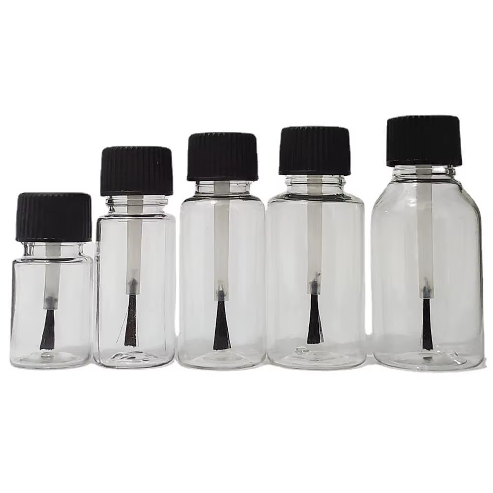 Bouteilles de vernis à ongles en plastique de 5/10/15/20/30ml
