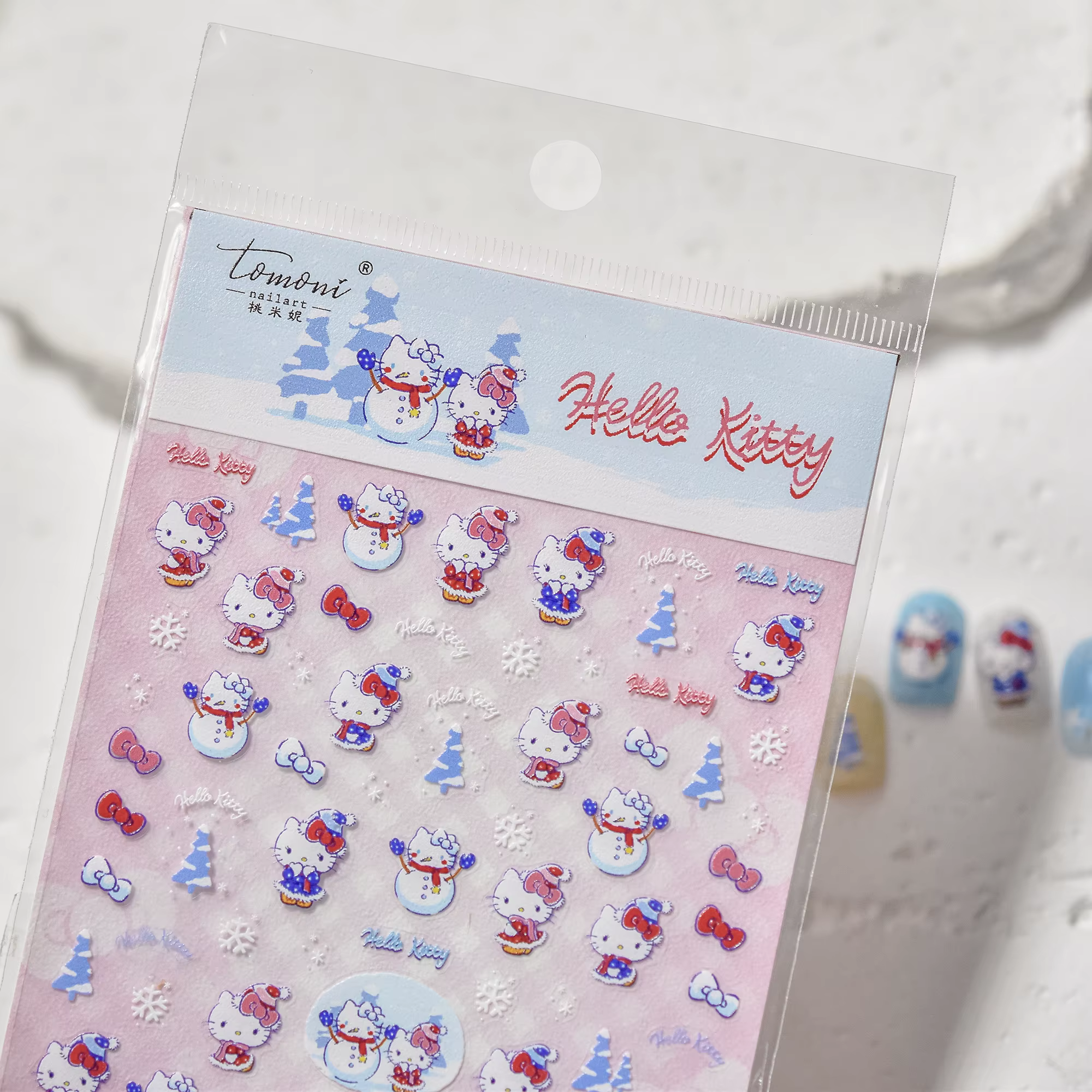Autocollant pour ongles Cinnamoroll 5D
