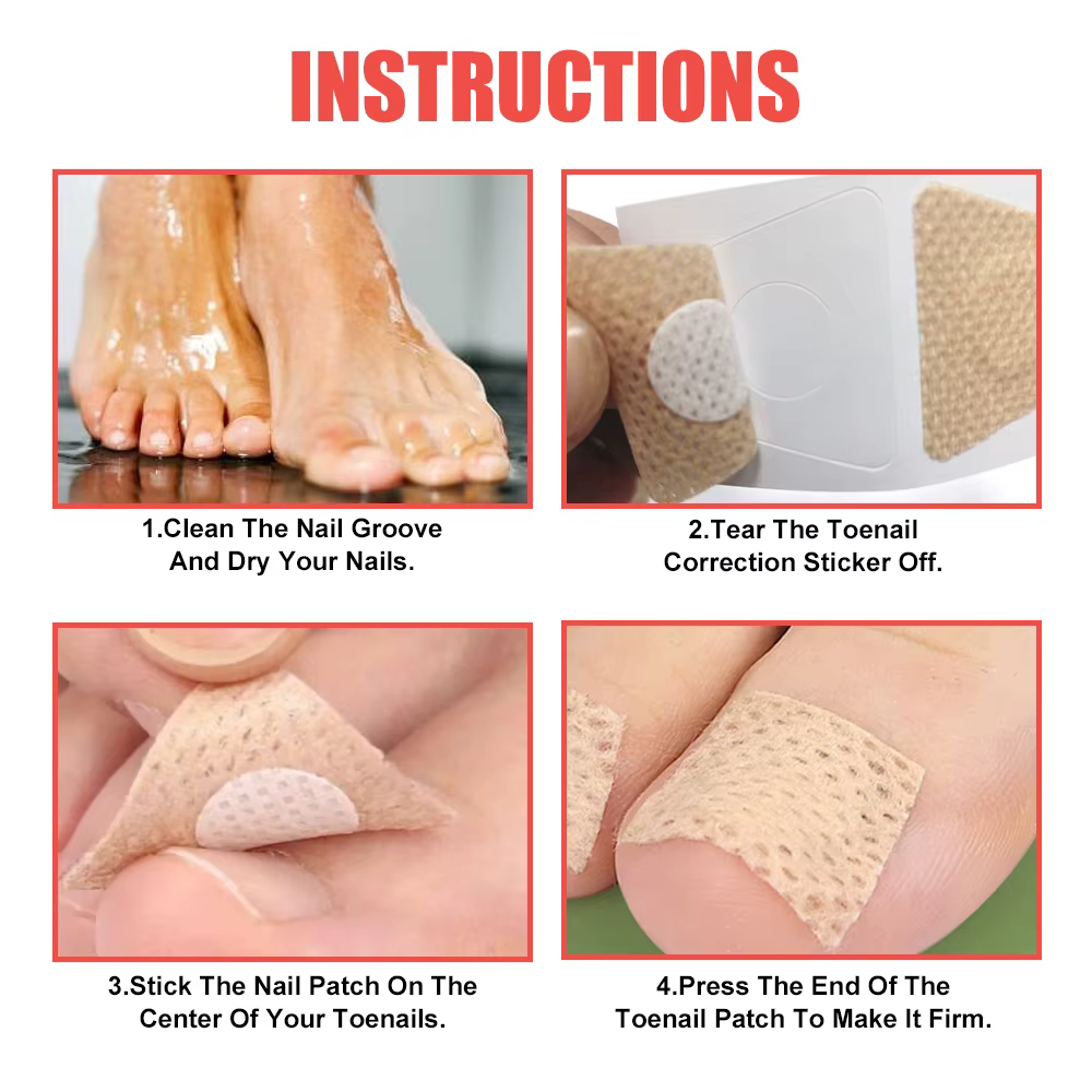 Patchs réparateurs pour ongles