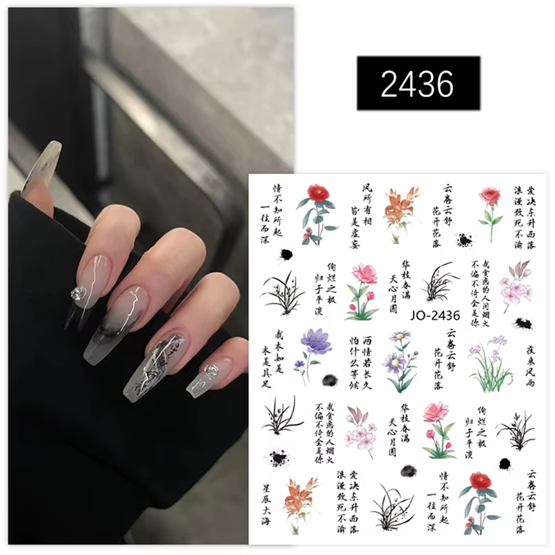 Autocollants 3d pour Nail Art