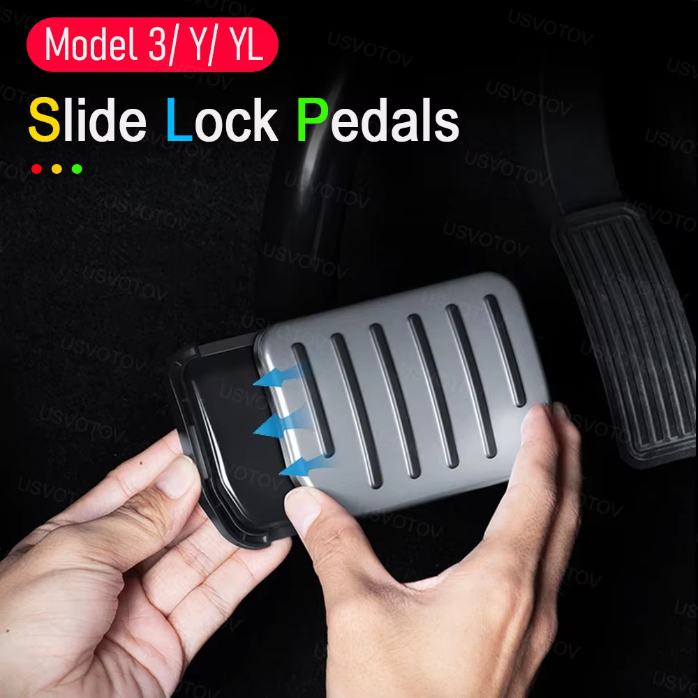 Ensembles de pédales de performance, couvre-pédales d'accélérateur et de frein pour Tesla Model Y Juniper Standard Model 3 YL 2021-2026, accessoires de voyage