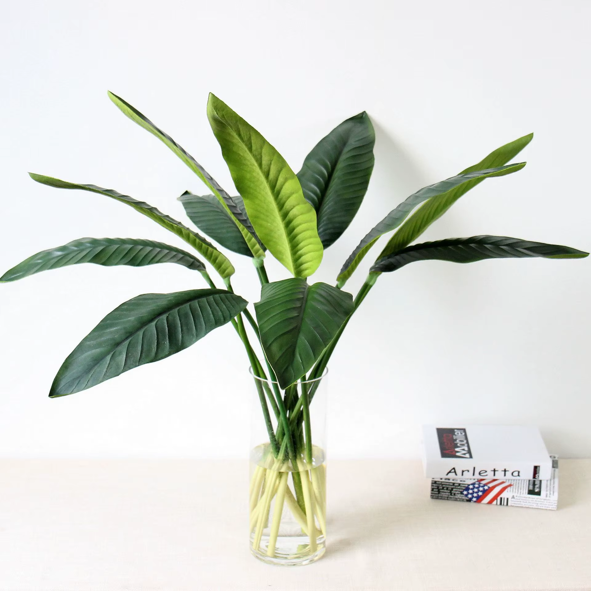 Oiseau du paradis en plastique souple de 82cm, 1 pièce, fleurs artificielles pouvant être pliées et placées à la maison, décoration de photographie de mariage
