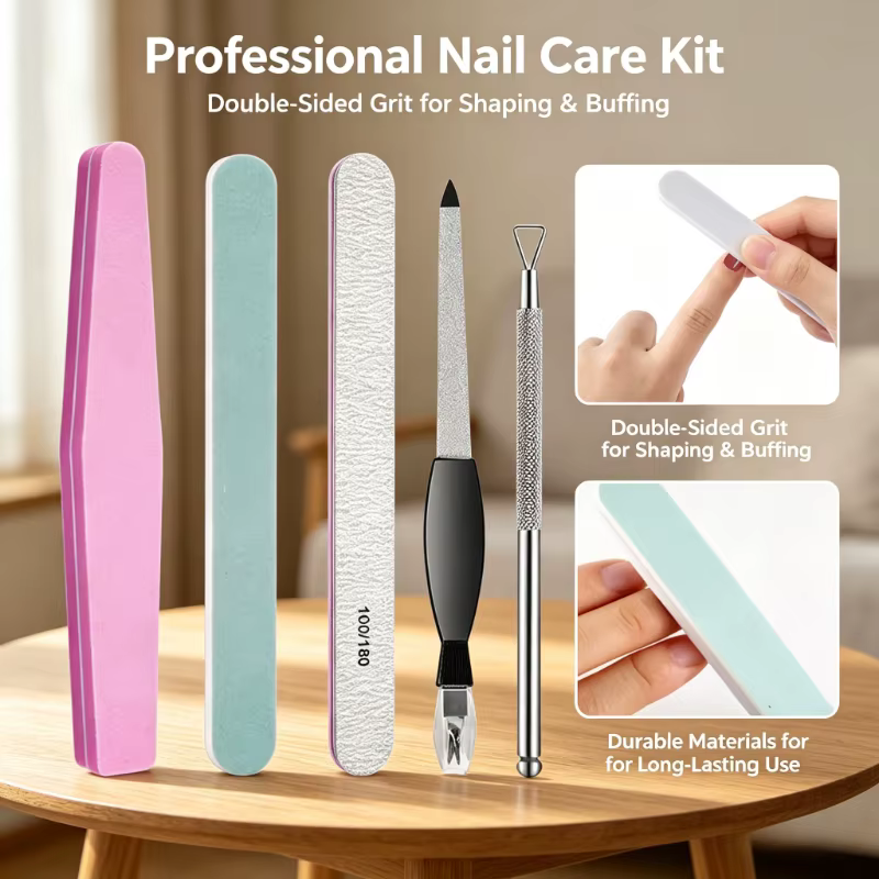 Kit professionnel de manucure et pédicure 5 pièces