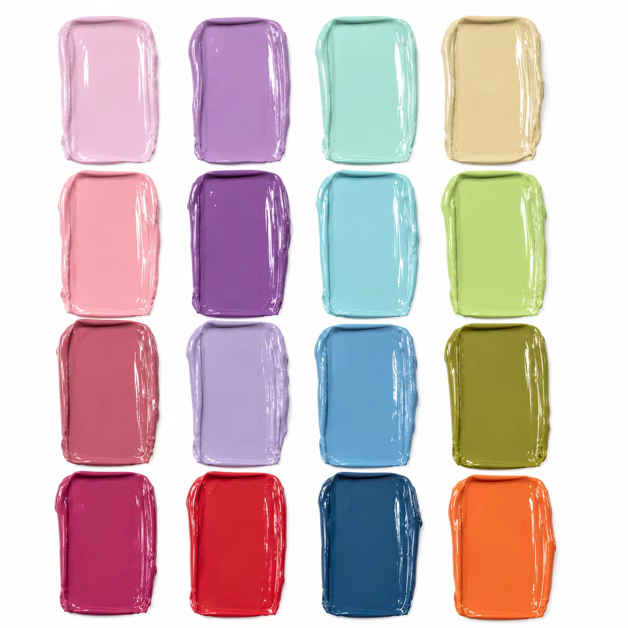 Gel de peinture pour ongles 16 couleurs pour estompage