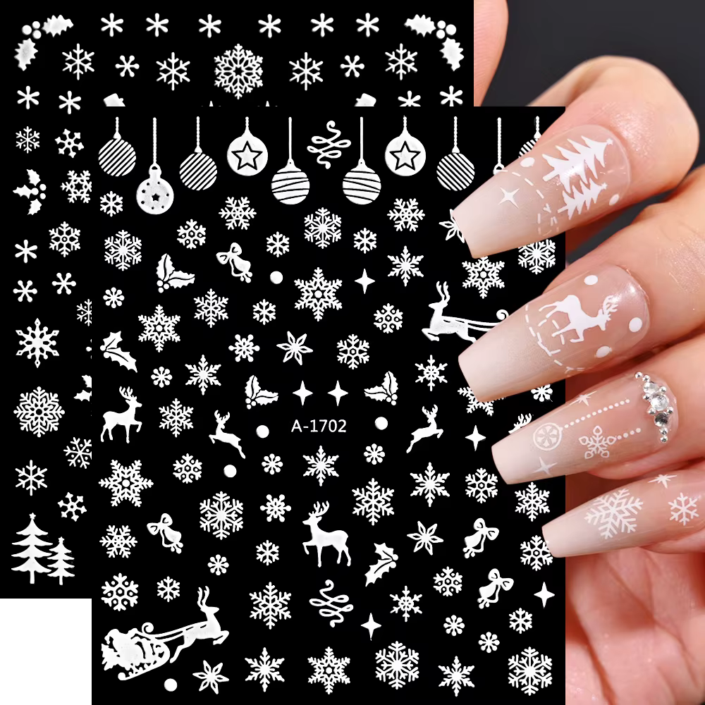 Autocollants 3D pour ongles