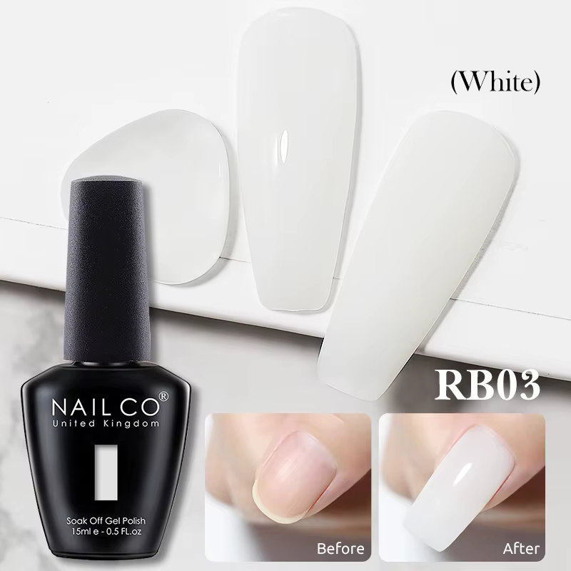 15ml Base en caoutchouc et couche de finition Gel vernis à ongles Transparent rose Gel de construction apprêt Gel
