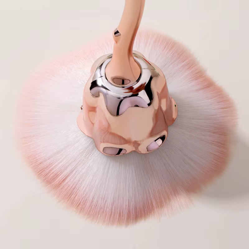 Brosse pour Nail Art, fleur Rose