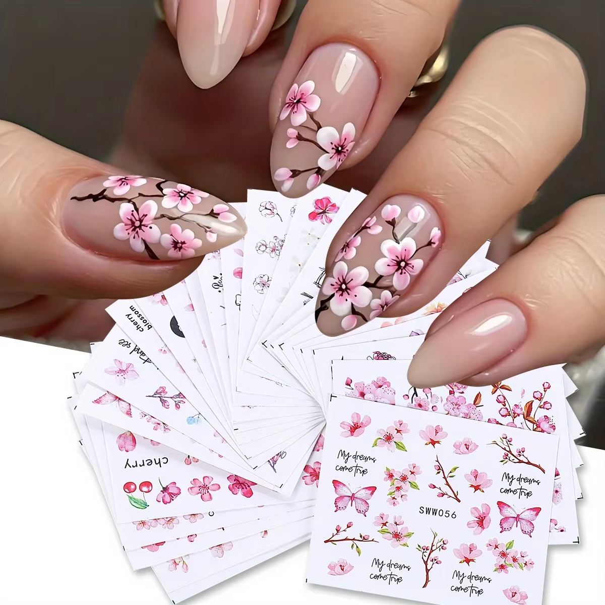 Autocollants à l'eau pour ongles