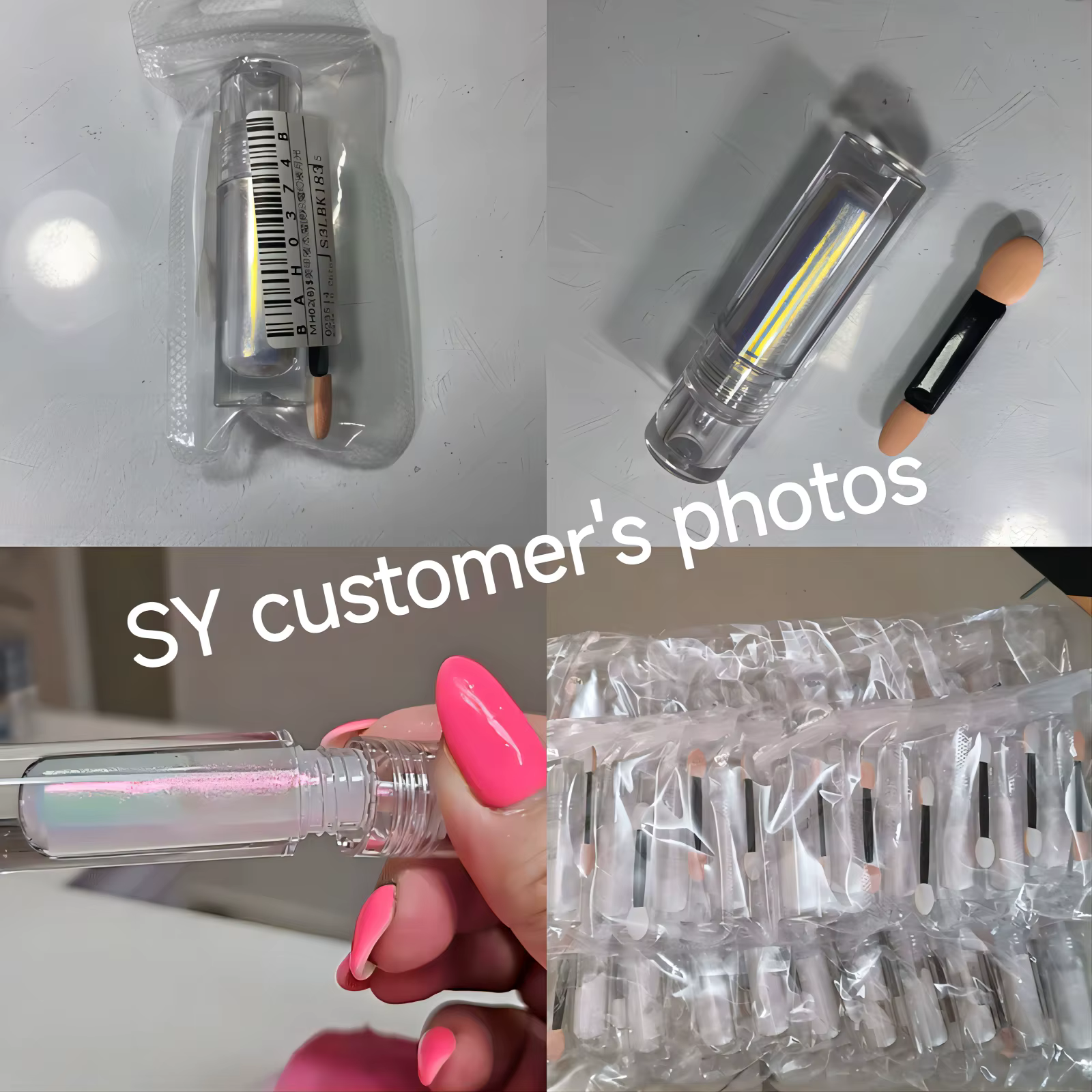 6 pièces ensemble liquide Chrome pour ongles
