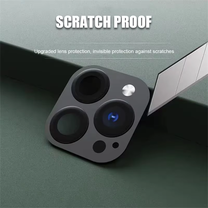 Cache-caméra factice pour iPhone 11 à iPhone 12 Pro, autocollant de caméra arrière pratique à changement rapide avec protection, accessoires pour téléphone