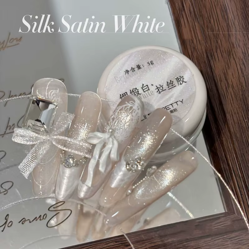 Gel de sculpture blanc satiné sans résidu
